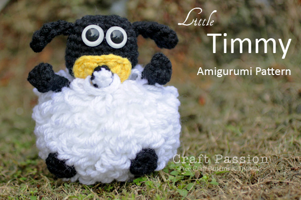Free Timmy Time Videos on Amigurumi Pattern   Baby Sheep Timmy   Free Pattern   Tutorial At