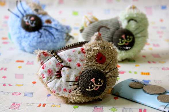 Kitty Coin Purse - 3 'Cat'keteers