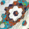 Craft Fair: Hexagon Quilt Blanket