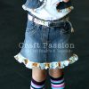 Recycle Denim Skirt