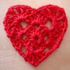 Crocheted Heart Pattern