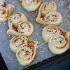 Heart Shaped Cinnamon Bun