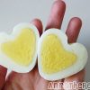 How to make a heart shaped egg
