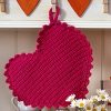 Heart Shaped Potholders