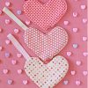 Heart Shaped Zippered Pouches