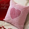Chenille Heart Pillow
