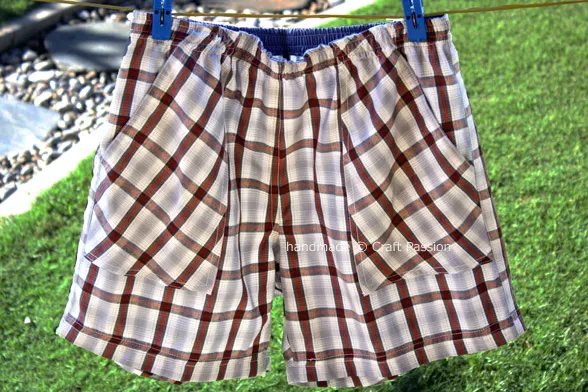 sew pattern boxer shorts