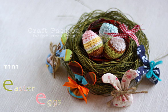Mini Easter Eggs Amigurumi
