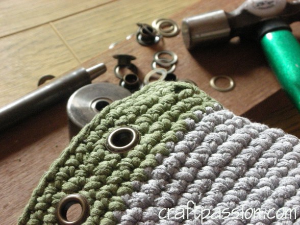 Crochet Drawstring Bag - Free Crochet Pattern • Craft Passion