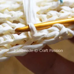 Crochet Straw Raffia Tote Bag Tutorial Free Pattern
