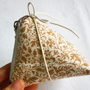 rice dumpling triangle pouch