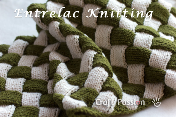 entrelac knitting