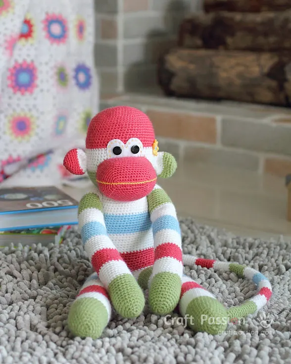 amigurumi monkey crochet pattern