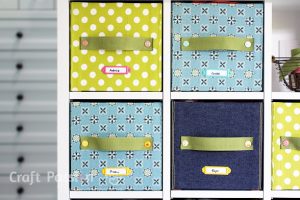 Fabric Storage Box - Easy DIY Craft Tutorial • Craft Passion