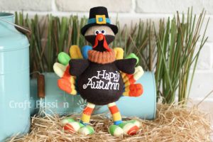 How To Sew Turkey Stuffed Animal From Socks • Free Pattern