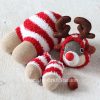 How To Sew Reindeer Stuffed Animal From Socks • Free Pattern