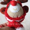 How To Sew Reindeer Stuffed Animal From Socks • Free Pattern