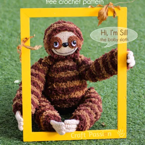 Crochet Sloth Amigurumi