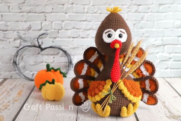 Crochet Turkey Amigurumi Pattern