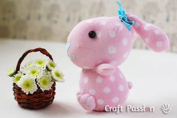 bunny stuffed animal sewing pattern