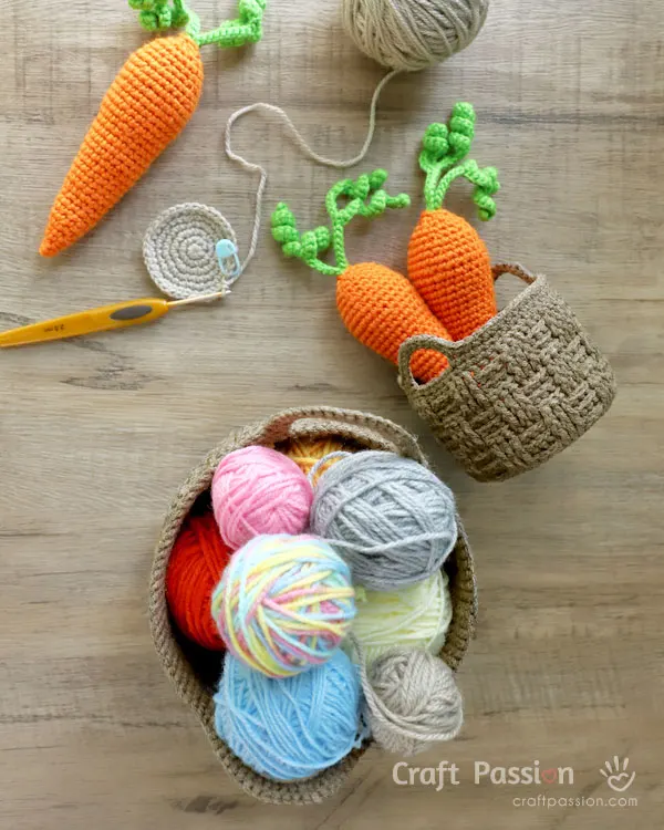 how to crochet woven basket