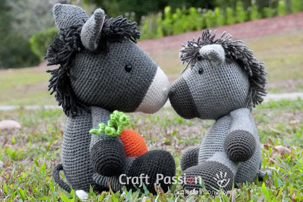 Crochet Donkey Amigurumi Pattern
