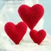Learn how to crochet an amigurumi heart with this free pattern in 3 sizes. Easy step-by-step tutorial + downloadable instructions.