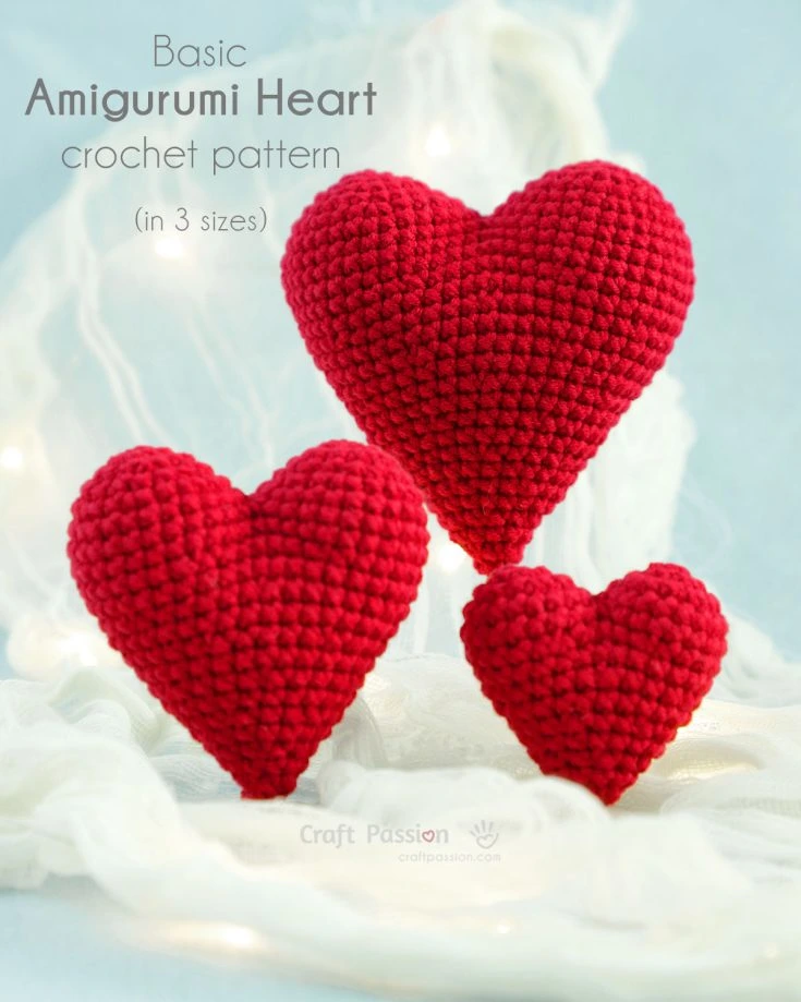 amigurumi heart