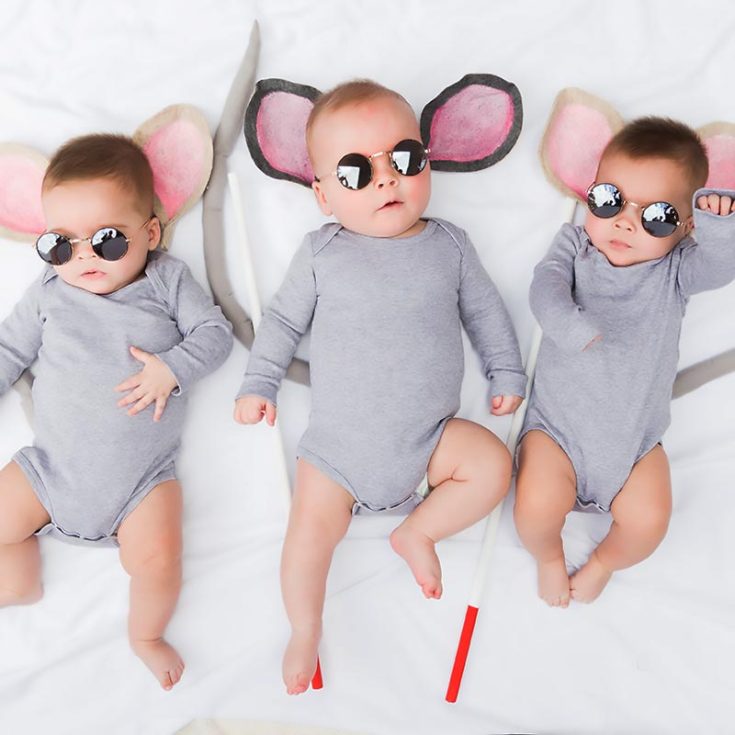 This tutorial shows you 4 DIY costume ideas in 1 article! Whether you decide to soar your kids in the skies with DC Characters, be the three little mice, or bust some ghosts this Halloween season, the choice is yours!