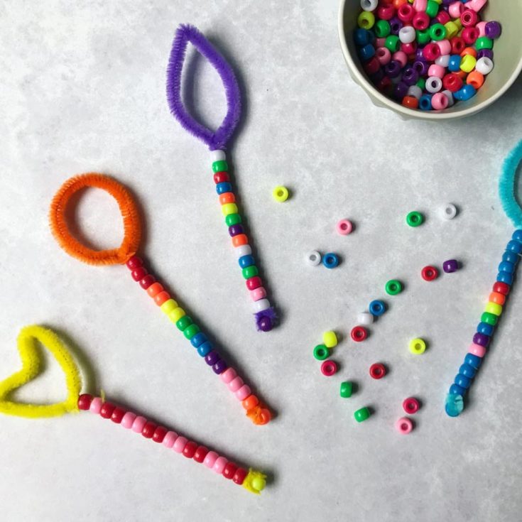 Make your own bubble wands using pipe cleaners. Dip them in soapy water and watch as bubbles float through the air, providing bubbly entertainment for kids of all ages.