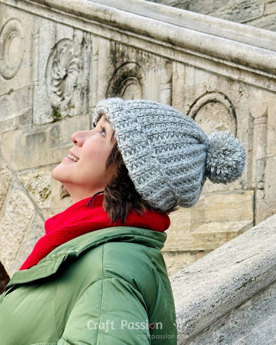 Crochet Beanie 1 Simple Pattern For 9 Sizes • Craft Passion