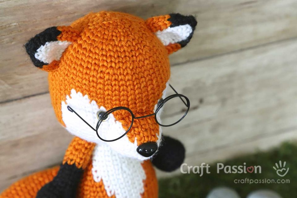 Crochet Fox, Mr. Furu - Free Amigurumi Pattern • Craft Passion