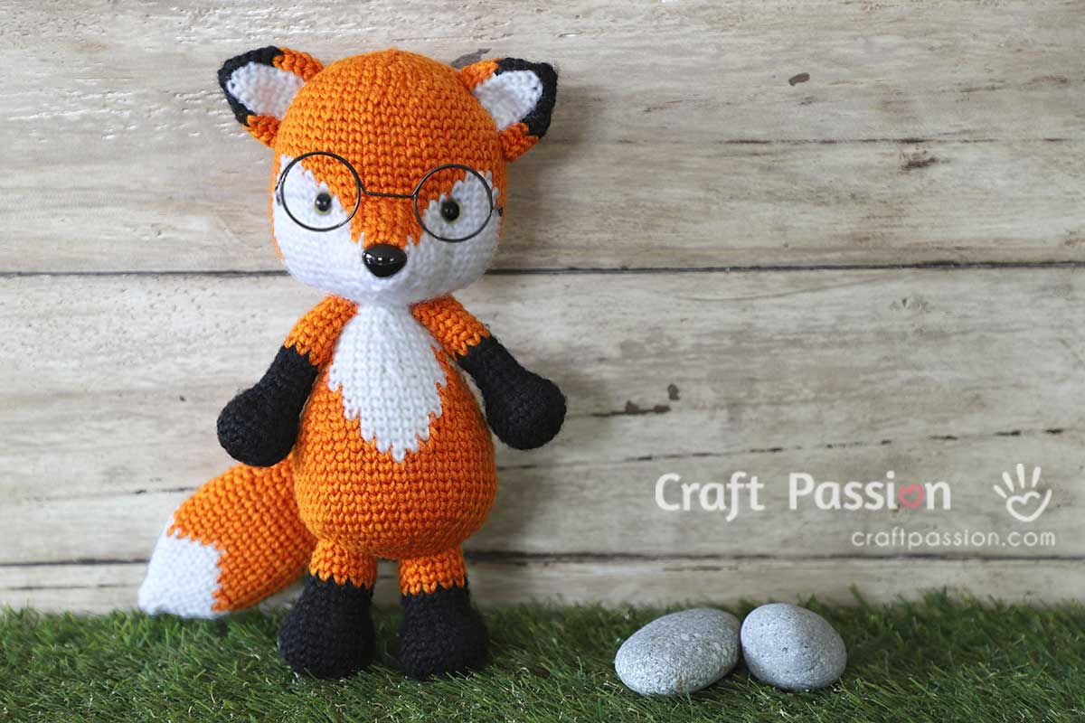 stuffed fox pattern