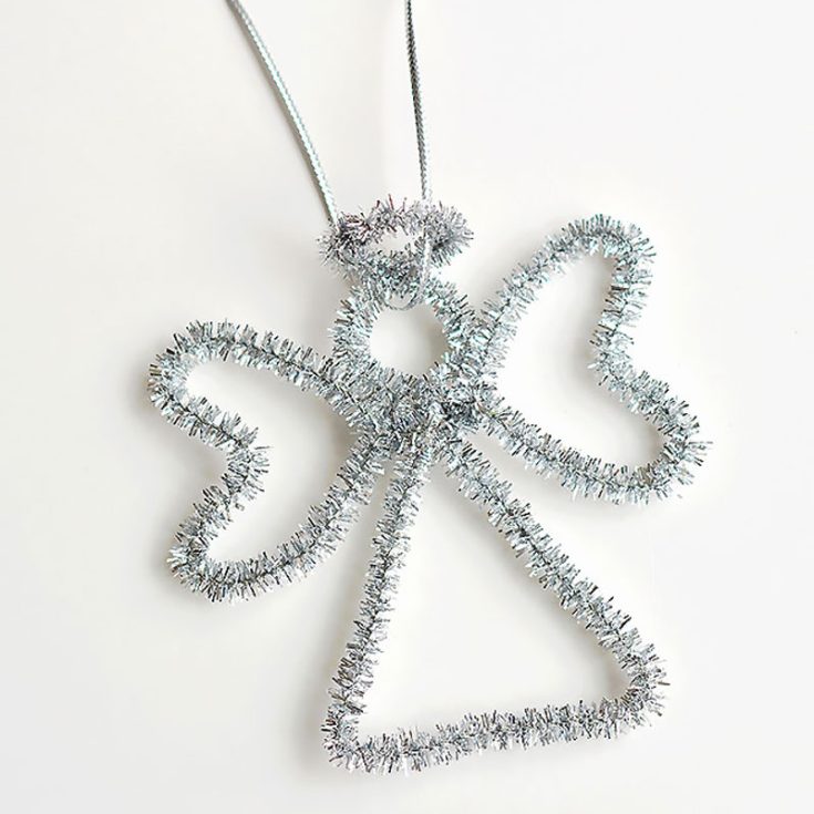 Make your own Christmas angel ornament using pipe cleaners. Check out the other ornament crafts by One Little Project. There's no limit to the festive designs you can create from snowflakes to angels using pipe cleaners.