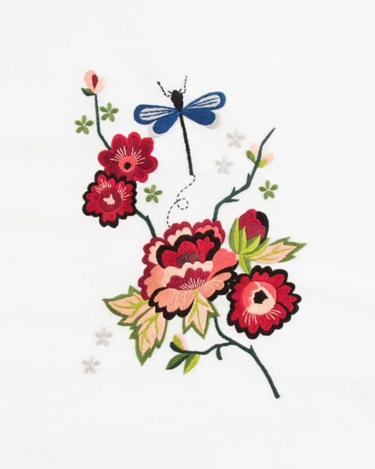 Embroidery Flowers