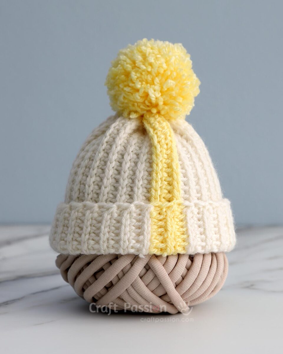 Crochet Beanie 1 Simple Pattern For 9 Sizes • Craft Passion