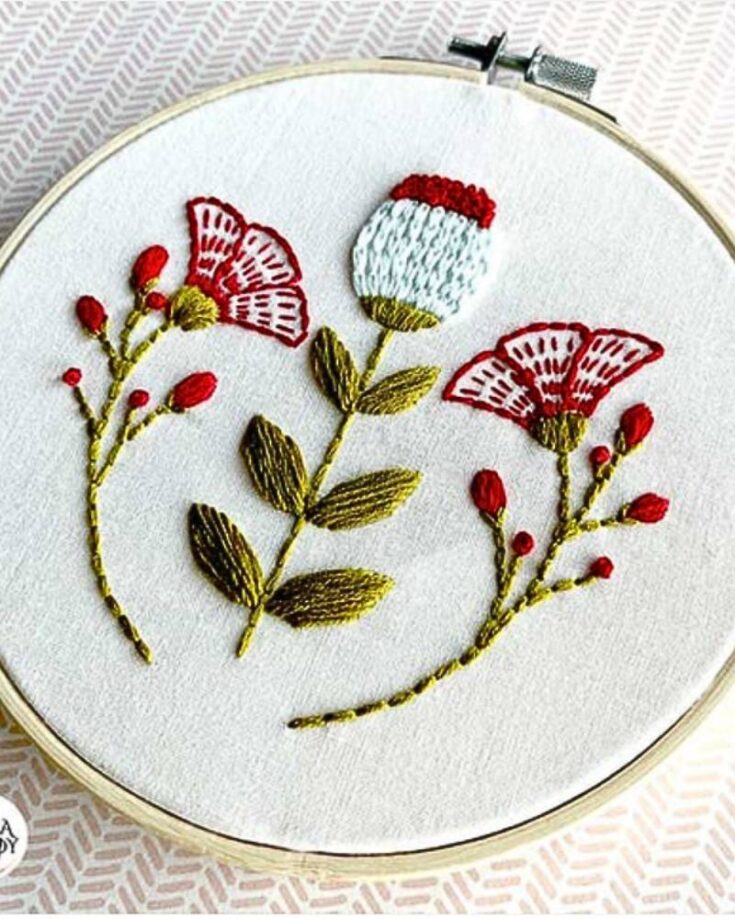 Embroidery Flowers