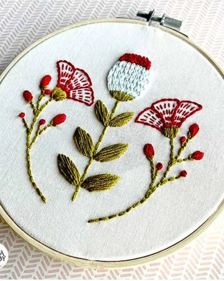 Embroidery Flowers