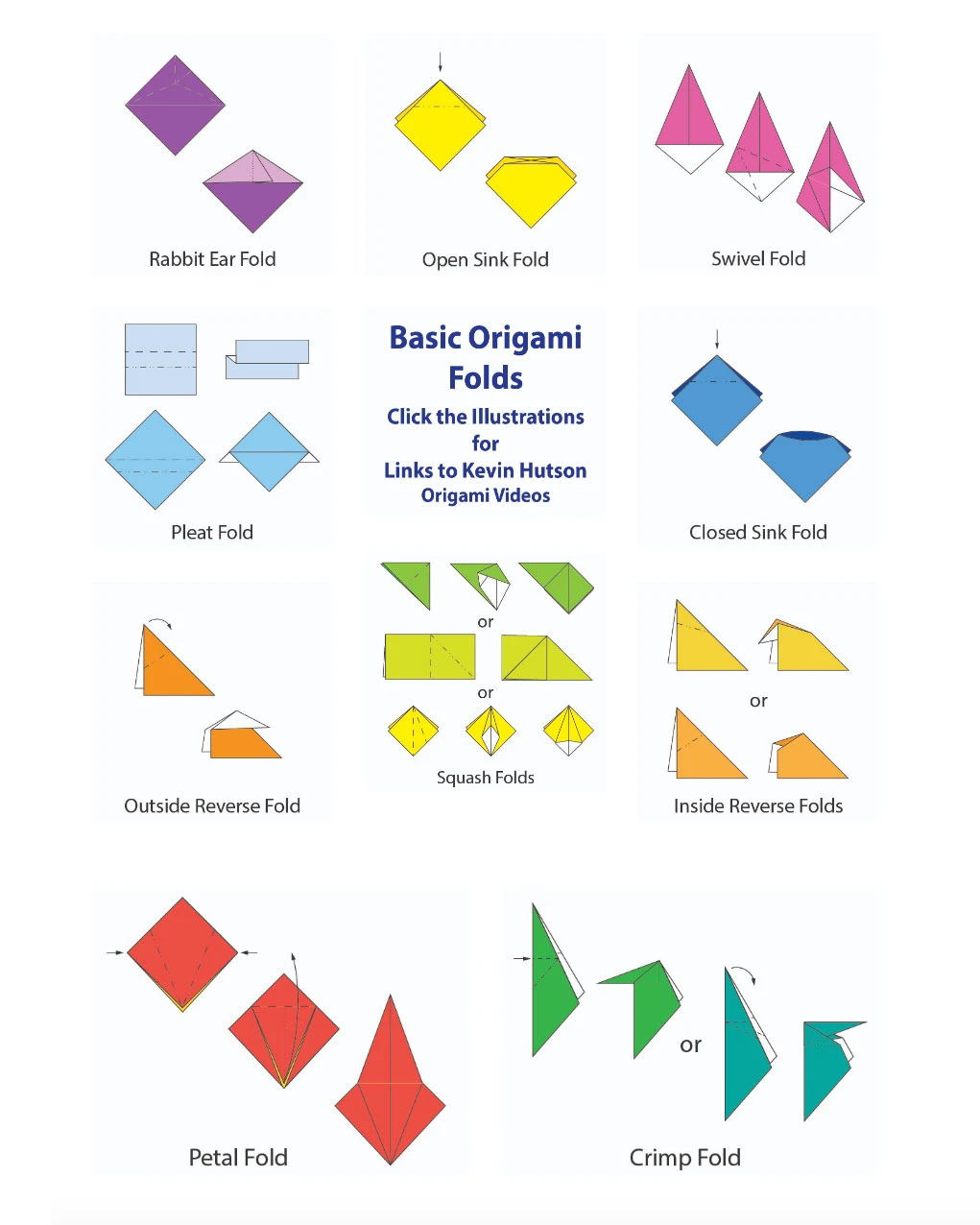 basic origami folds that you should master