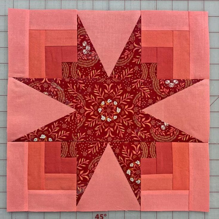 This bewitching Black Magic quilt block tutorial offers a captivating design that features a mesmerizing 8-point star created with the Half Log Cabins units. This tutorial is so handy as it provides clear, step-by-step instructions with options to make the block in various sizes: 6&rdquo;, 9&rdquo;, 12&rdquo;, and 18&rdquo;.