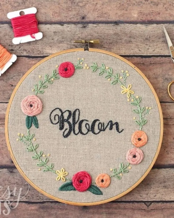 Embroidery Flowers