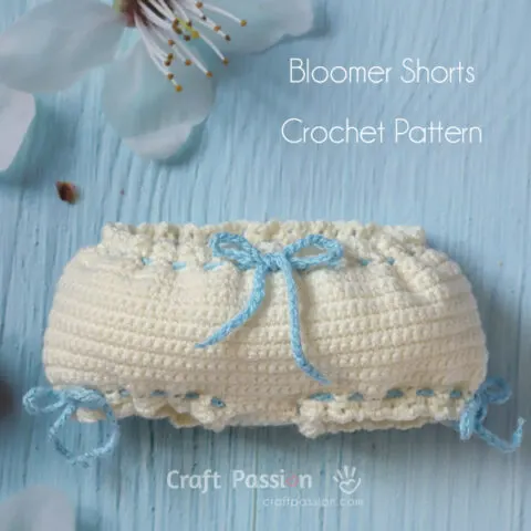 crochet bloomers shorts pattern