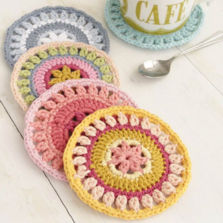 Brighten up your mornings with these vibrant breakfast crochet coasters! Their fun patterns and bright colors will make your morning coffee even more enjoyable. They're also perfect for bringing out during a tea party with friends or family, ensuring a jolly and cheerful ambiance.