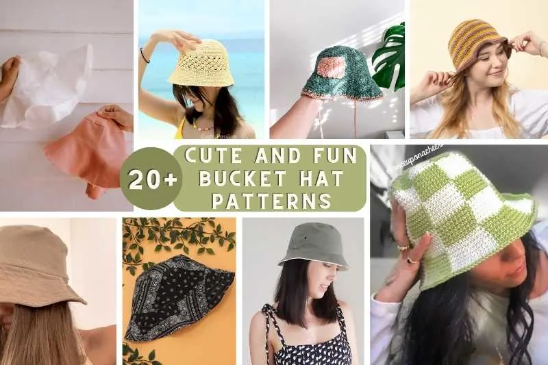21 Cute and Fun Bucket Hat Patterns