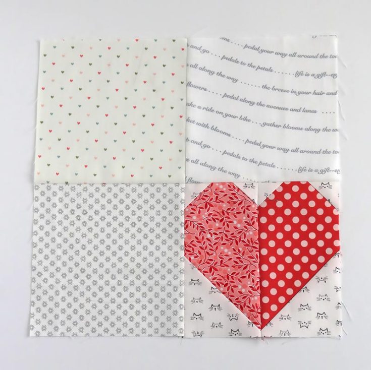If you&rsquo;re looking for scrappy heart quilt patterns, then this design is what you&rsquo;ll need. It&rsquo;s a quilt block tutorial that will teach you how to make a 12.5&rdquo;&nbsp; block in itself, make several, and piece them together into a gorgeous quilt design.&nbsp;
