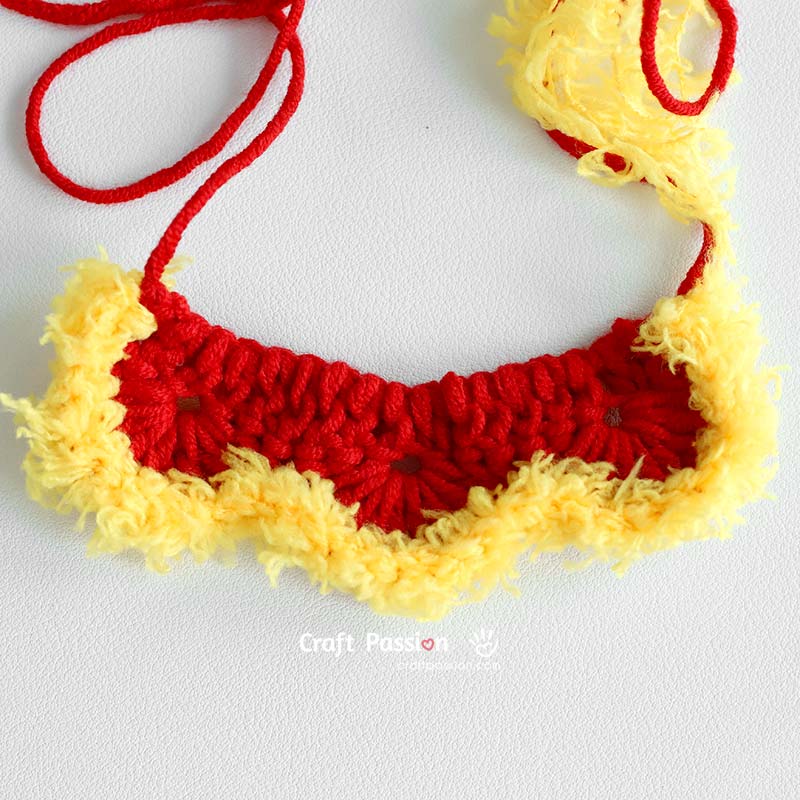 how to crochet lion keychain - crochet the cape