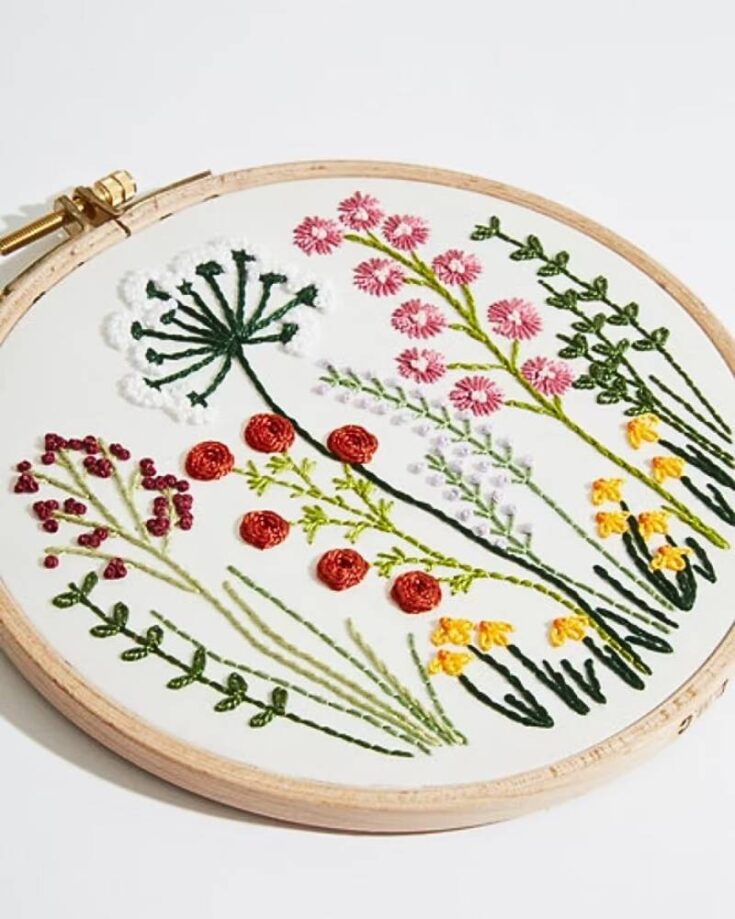Embroidery Flowers