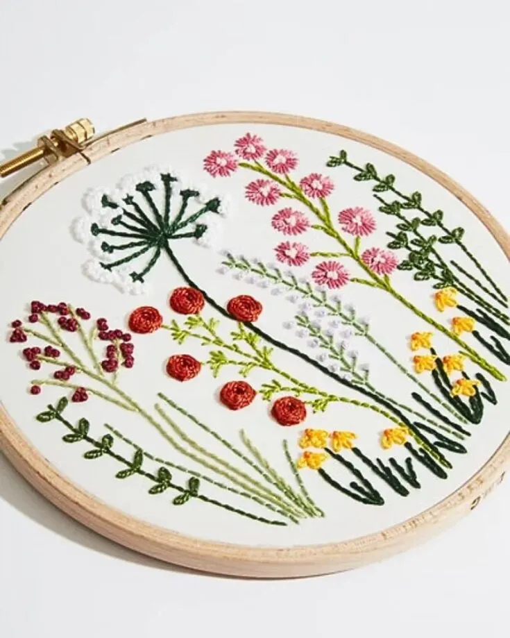 Embroidery Flowers