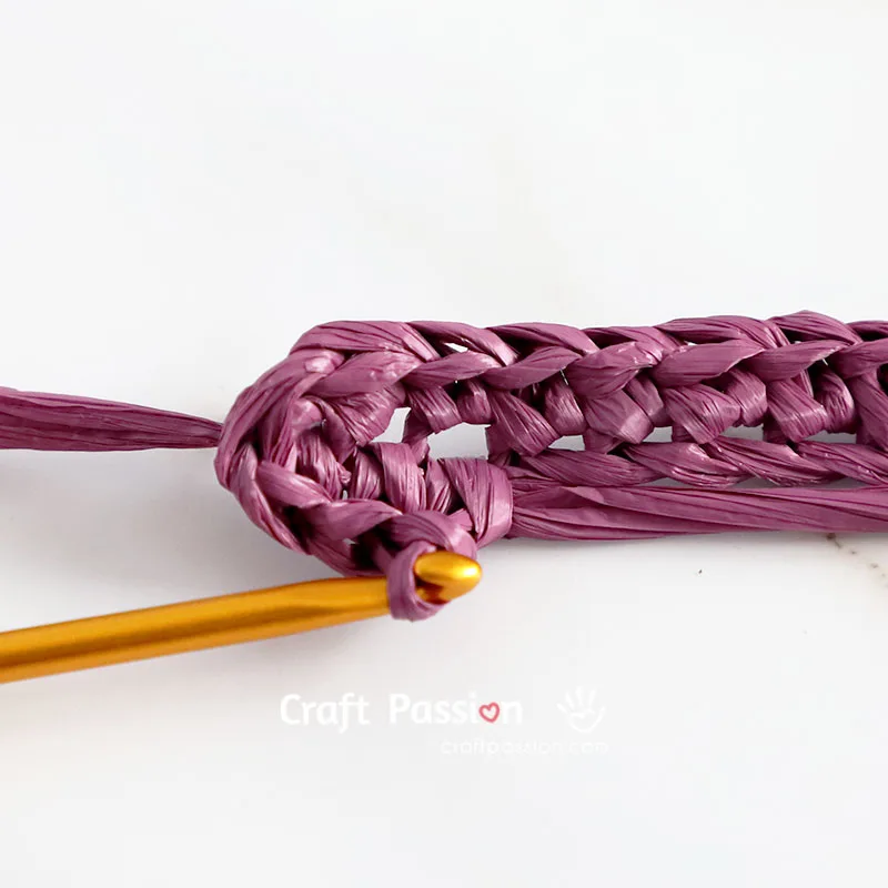 crochet around foundation chain crochet around foundation chain