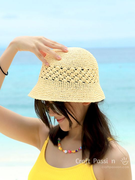 Crochet Bucket Hat- Beautiful Free 